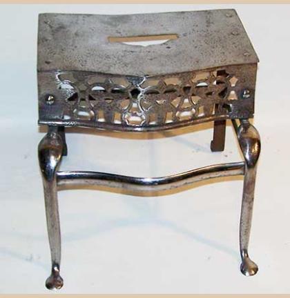 Date: Circa 1850 Item Number: FOOT04 Material: Engraved Iron